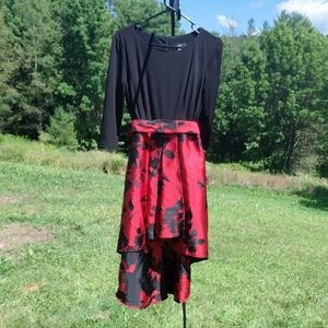 R&K Black and Red Dress